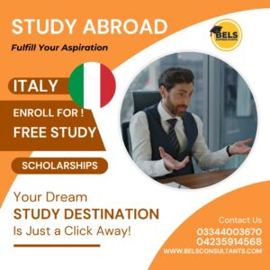 STUDY-IN-ITALY-FREE-EUROPE-BELS-CONSULTANTSBELS-CONSULTANTS Lahore